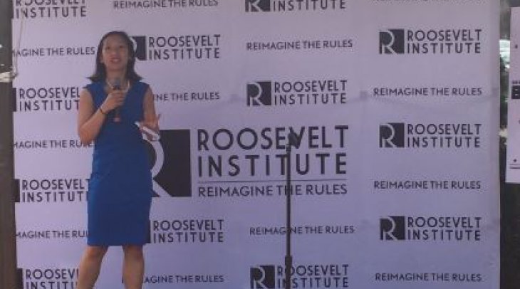 Dr. Wen Speaks at Roosevelt Institute 